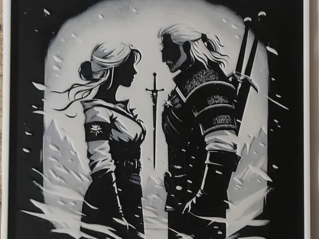 Geralt and Ciri The Witcher