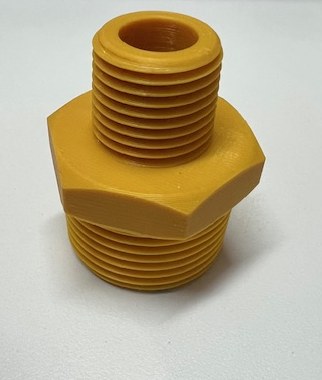 Adapter Reducer between 1" to 1/2" NPT threaded pipes