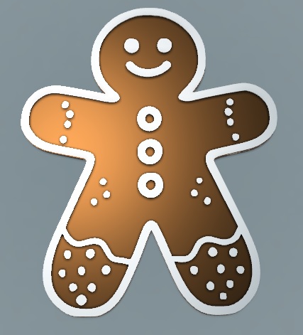Christmas gingerbread Perniček