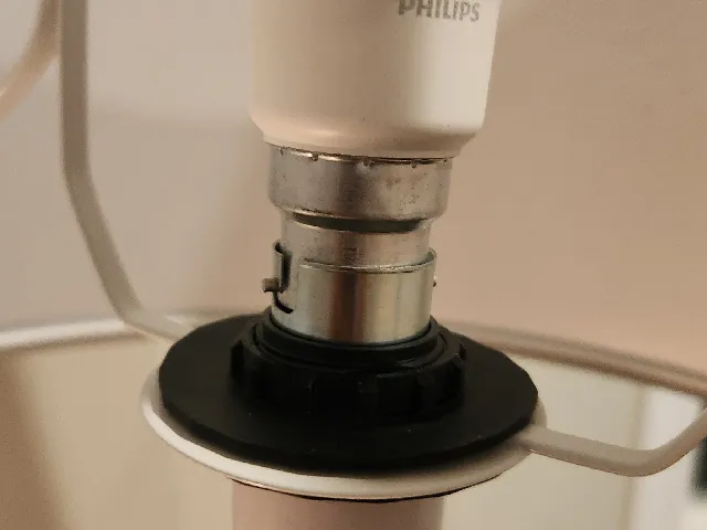 E14 Lamp Shade Collar Ring With Washer Extension