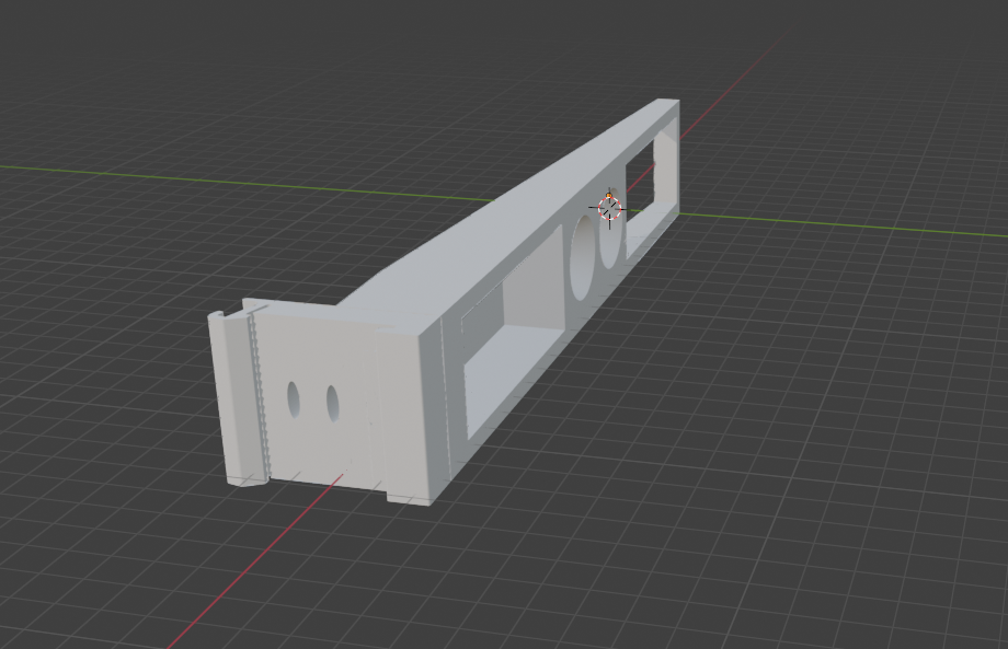 DIN Rail Distributor Holder - 2 in 1