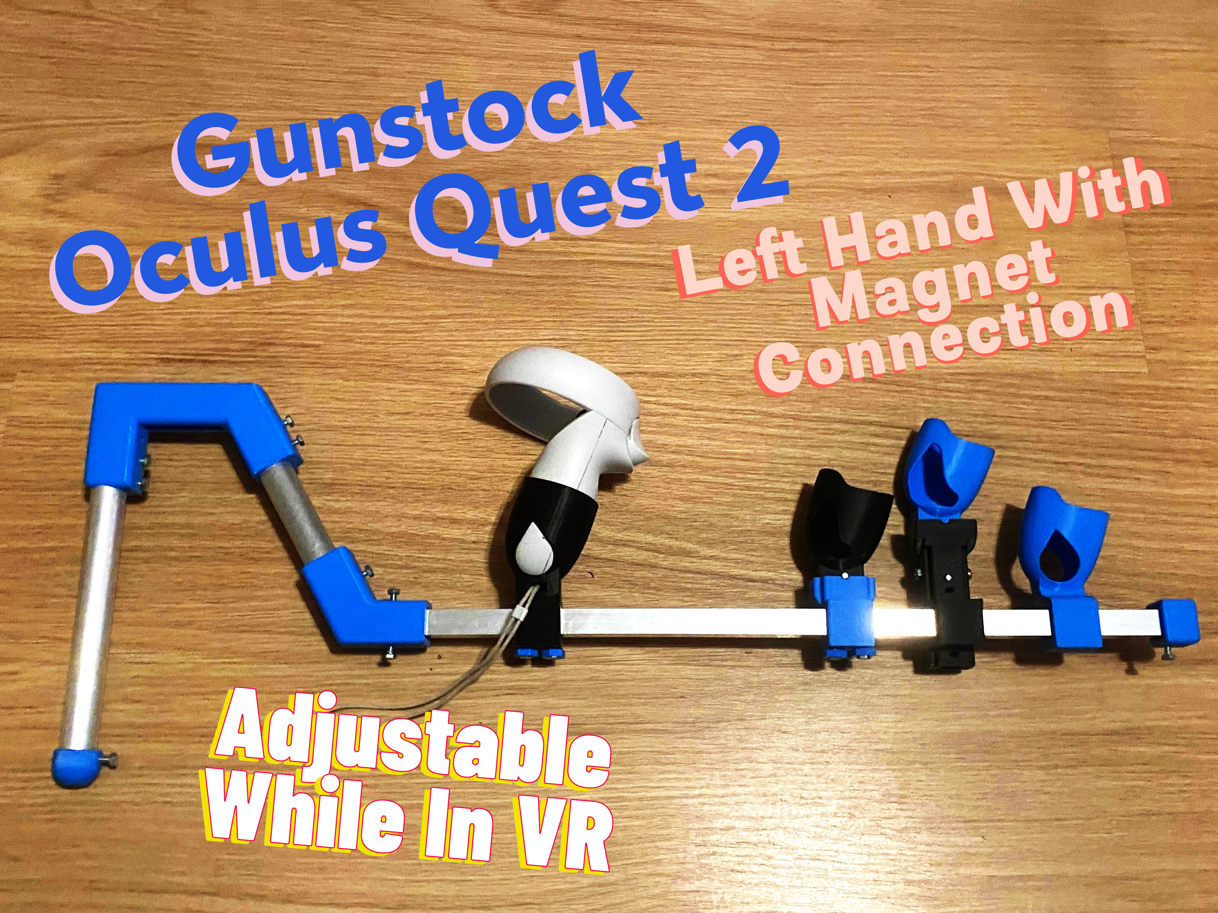 Oculus Quest 2 Adjustable Gunstock