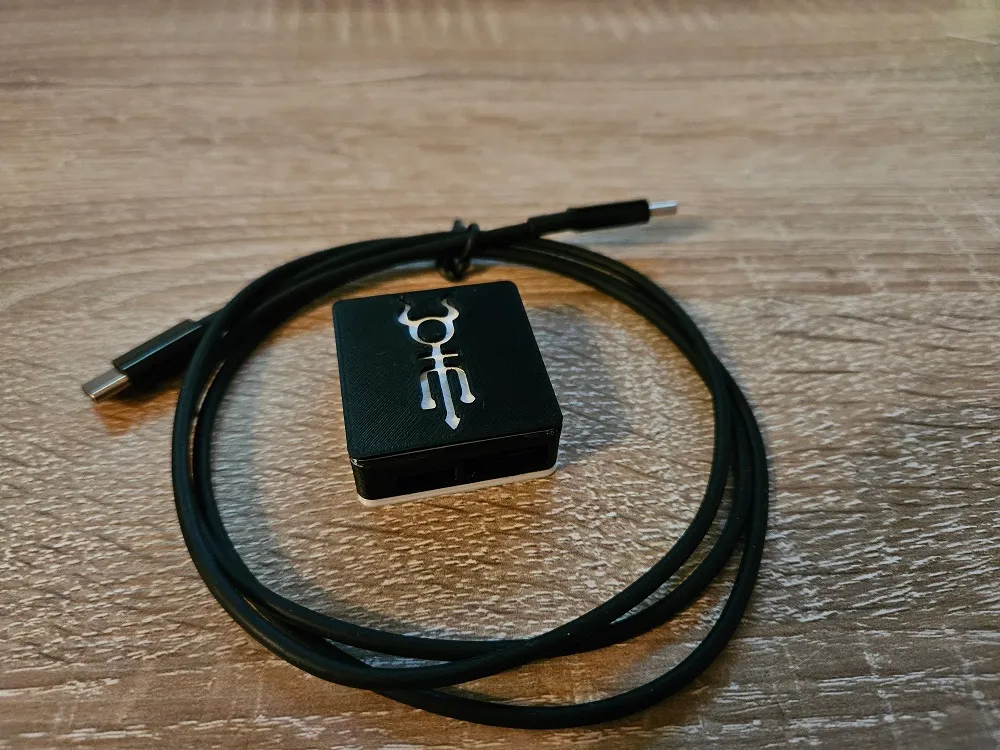 O.MG programmer usb A+C case by DavidK | Download free STL model