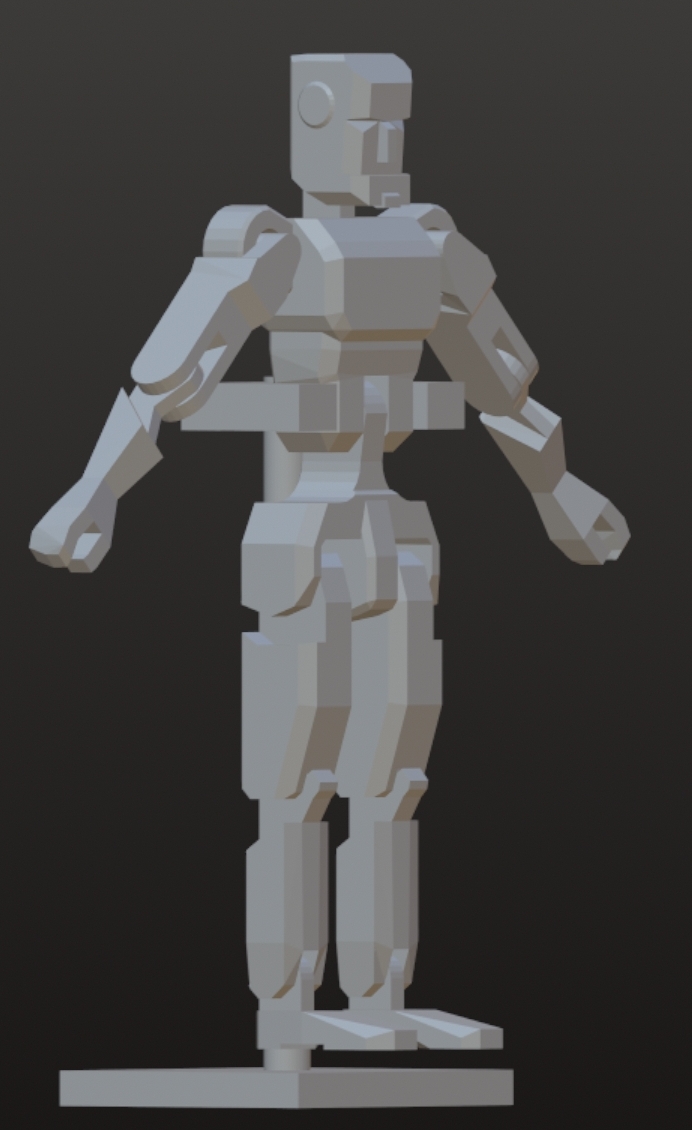 Action figure + support base