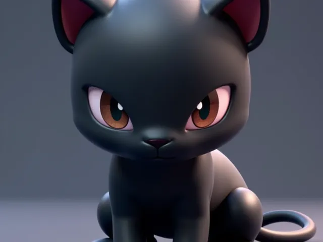 Cute Panther Cat