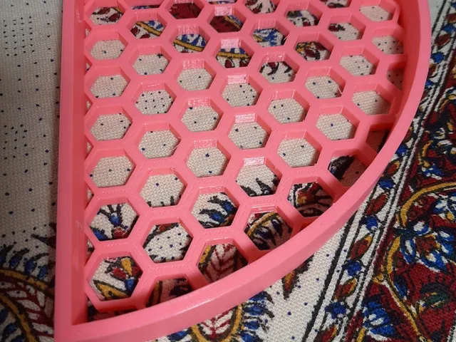 hex shelf for bathroom