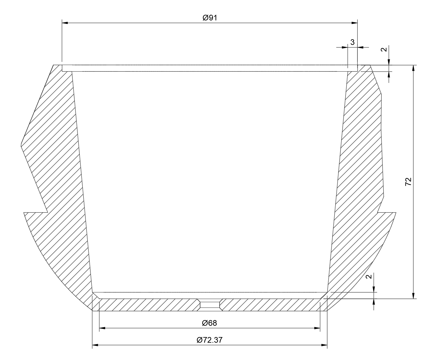 Miniatura 6 do modelo 3D Half and Half Planter