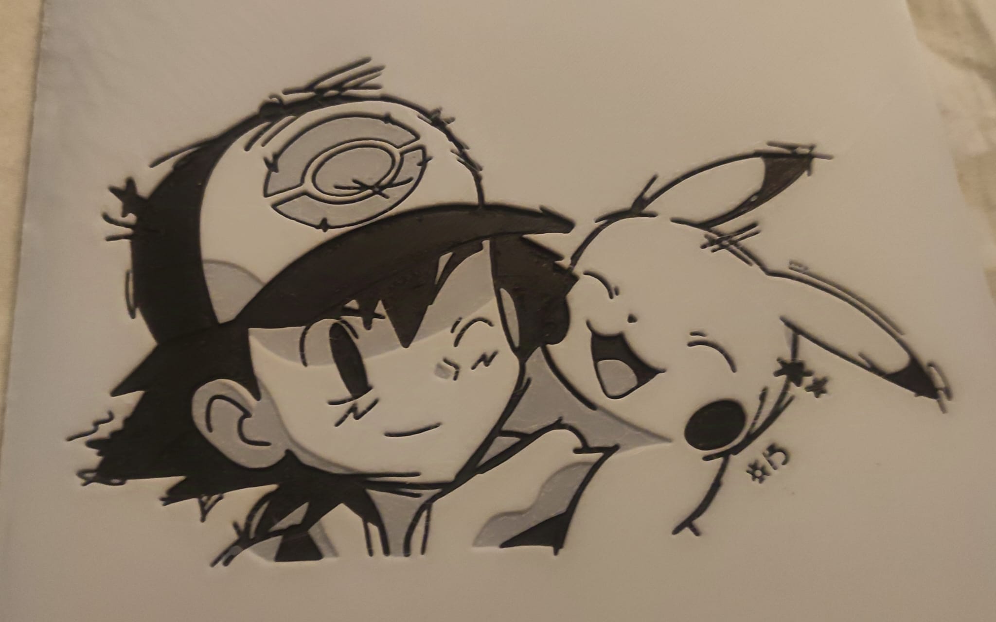 Ash e Pikachu Pokemon