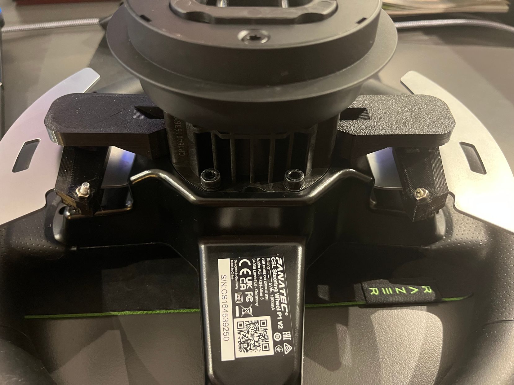 Fanatec P1 V2 QR2 Magnetic Shifter Mod Mounts