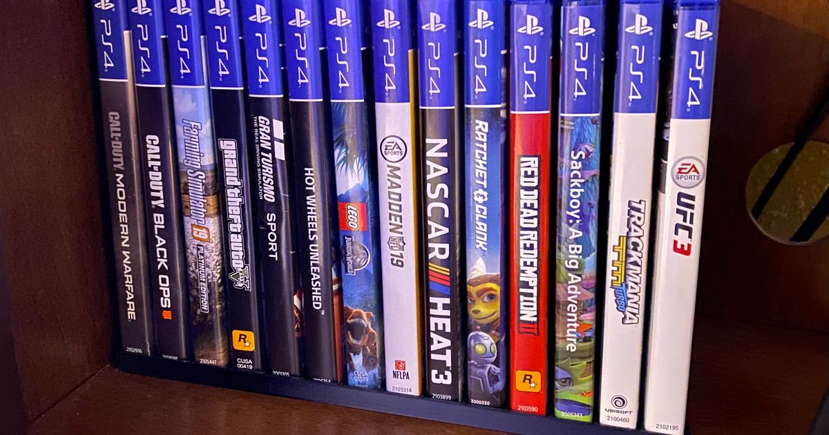 PS4/PS5 Simple Case Holders 10x | 12x | 14x by Forker45 | Download free ...
