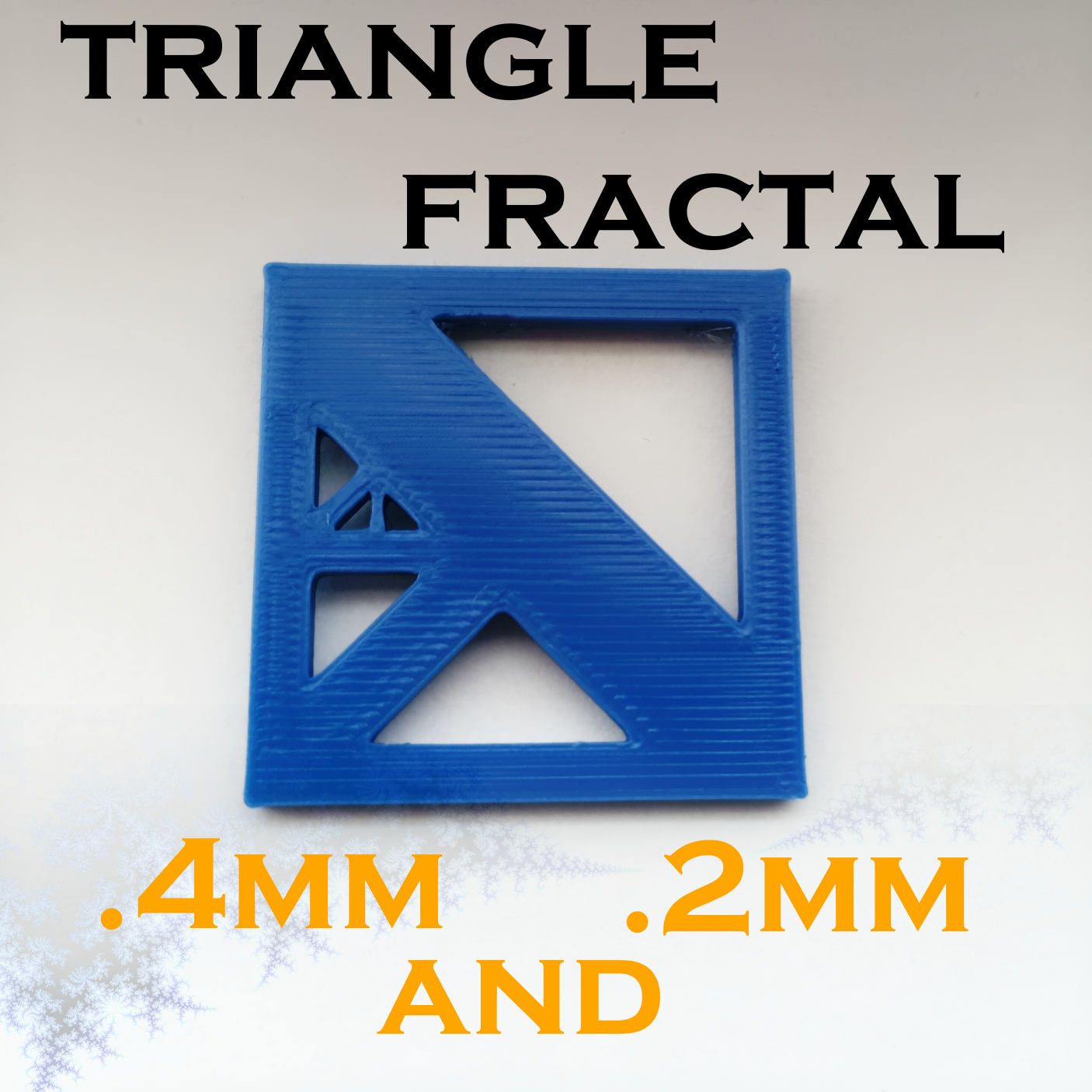 Mini Triangle-Square Fractal
