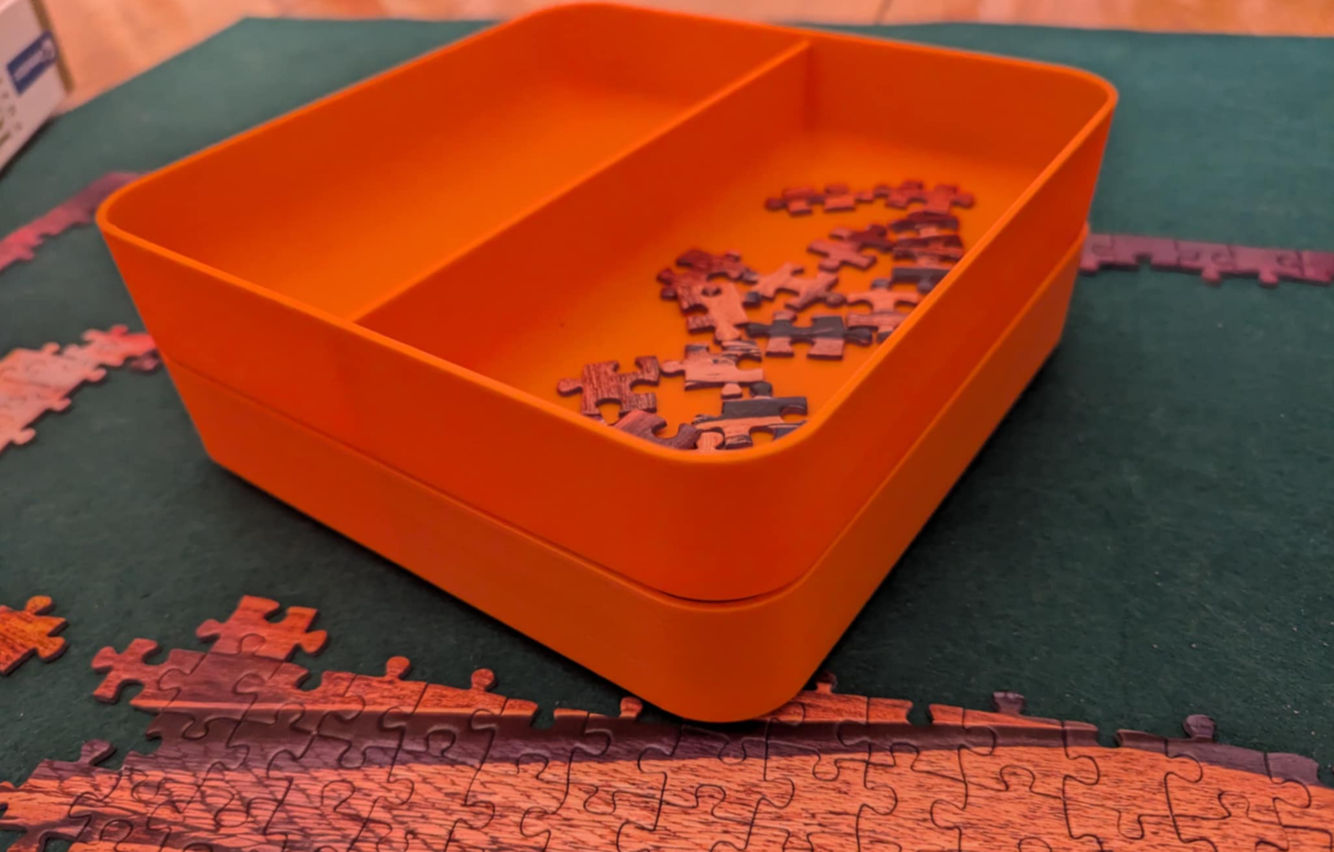 Tray for jigsaw pieces (or any small pieces) — miniatura 2