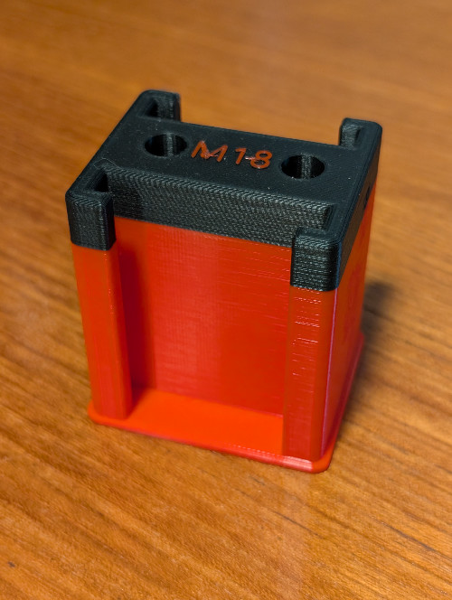 Milwaukee M18 dual battery wall mount