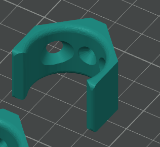25mm Flex Conduit Corner Clip