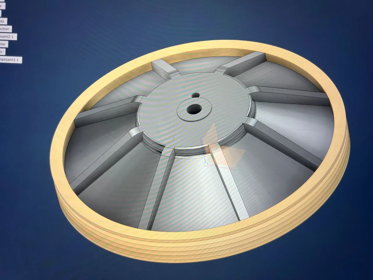 C260 WOOD machine pulley by MartyMcFly | Download free STL model ...
