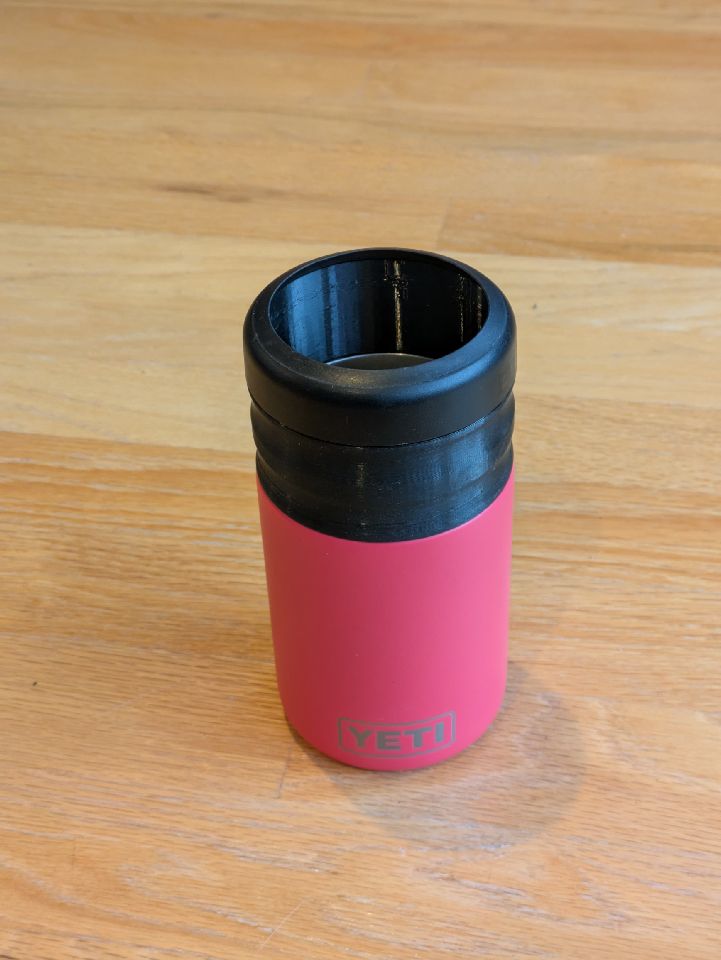 16 oz adaptörü Yeti için 12 oz Colster Can Soğutucu - Optimize edilmiş iş parçacıkları (Sadece Plastik Aparattır!!!)