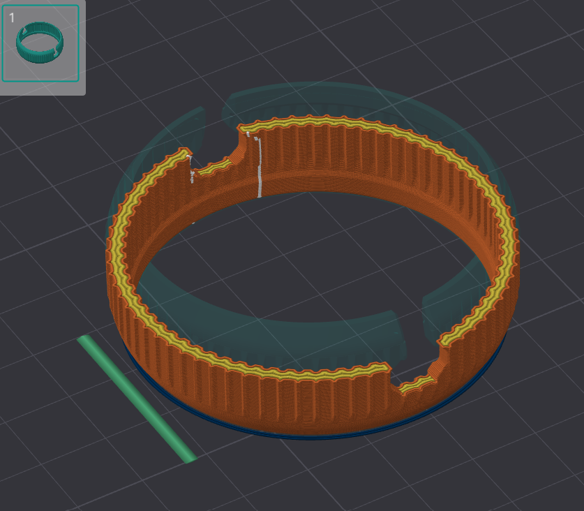 Cable reel stronger body wavy body edit