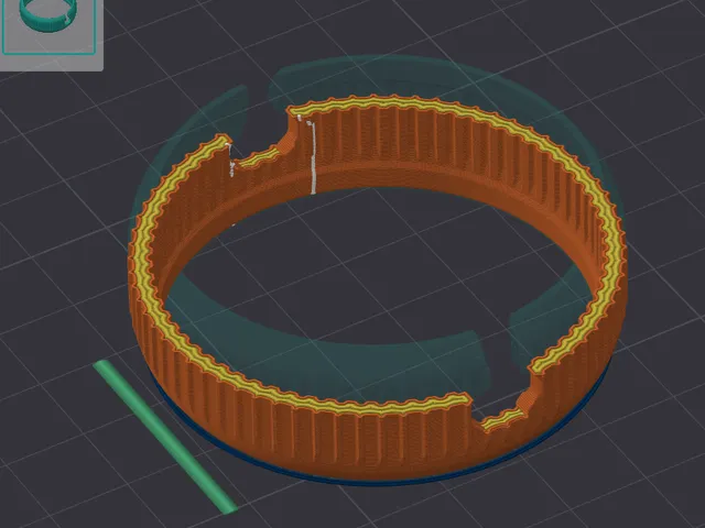 Cable reel stronger body wavy body edit