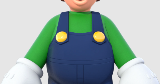 Luigi Super Mario Bros By Magica D Download Free Stl Model