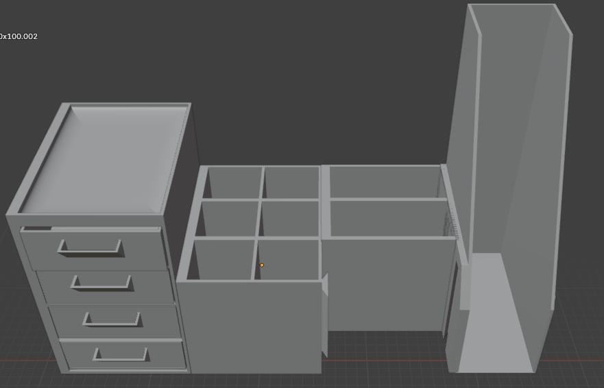 Miniatura 3 do modelo 3D MODULAR DESK ORGANISER