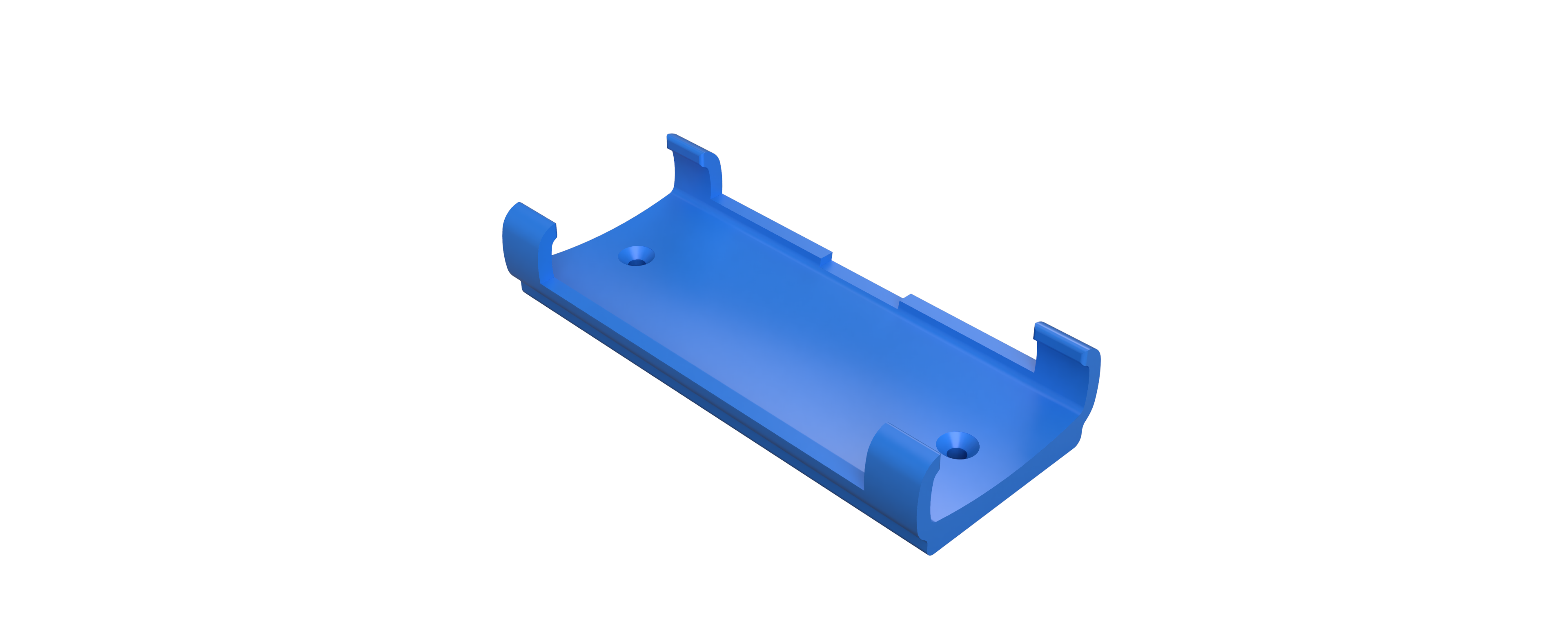 Miniatura 2 do modelo 3D Bracket for computer USB hub