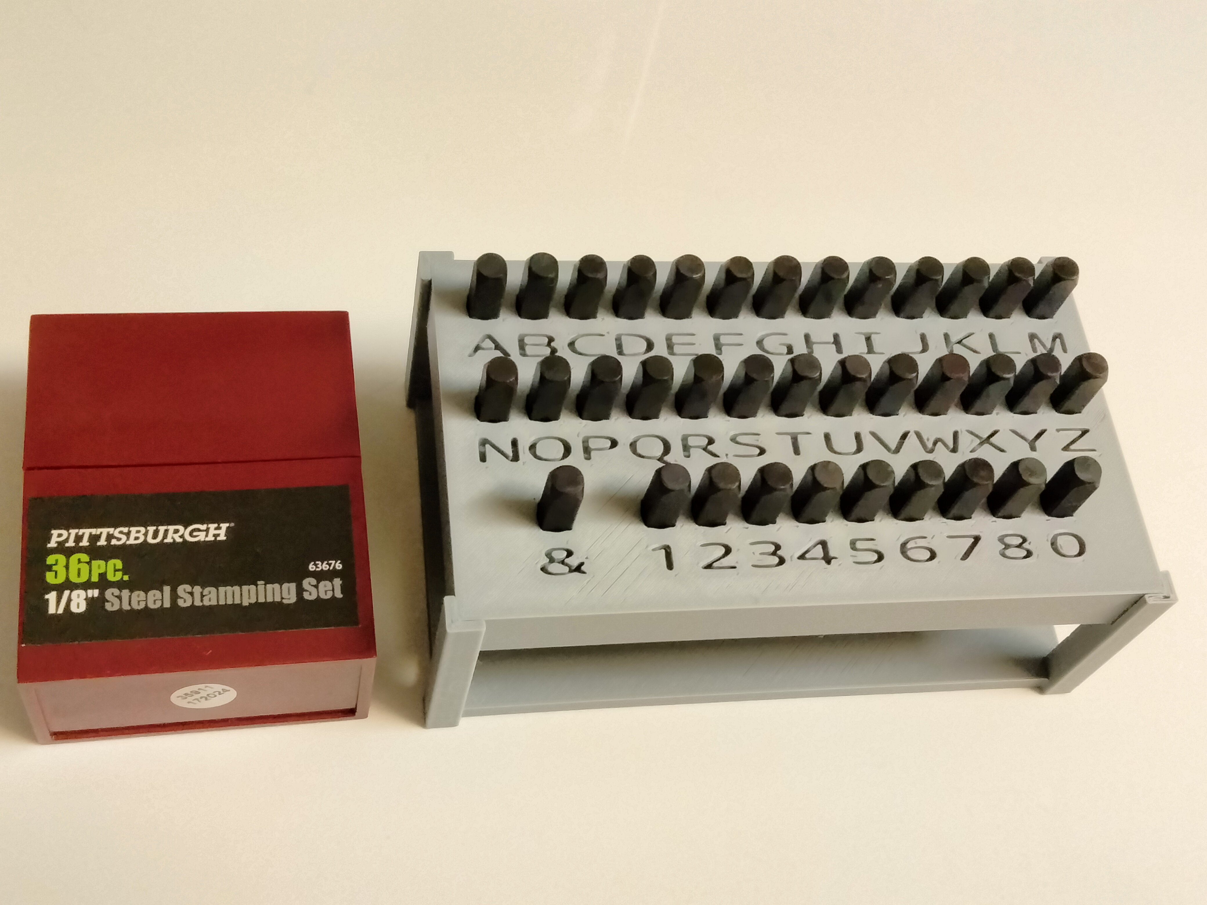 Steel Stamp Holder