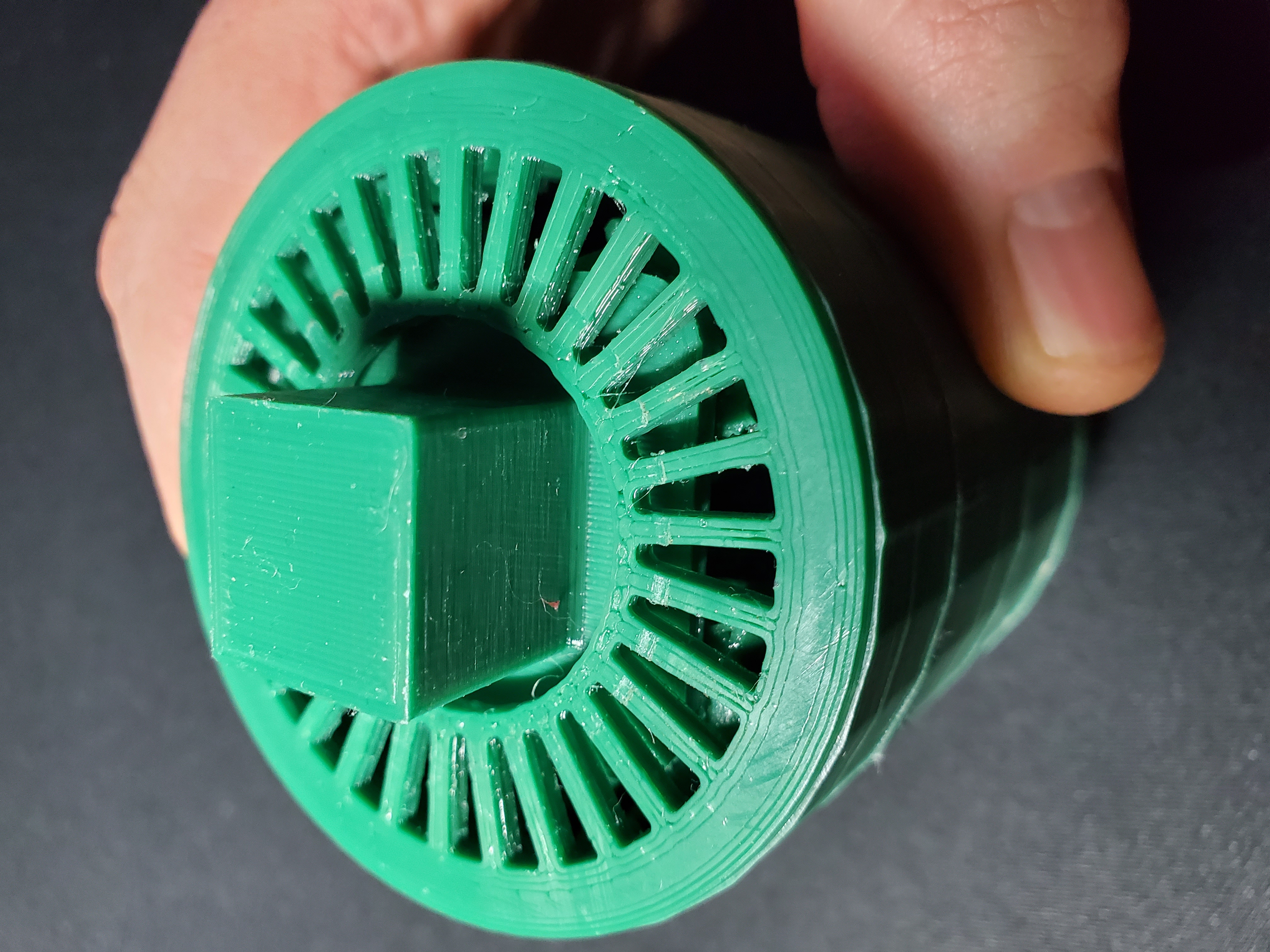 Ultimate propeller launcher bottom finger safe guard.