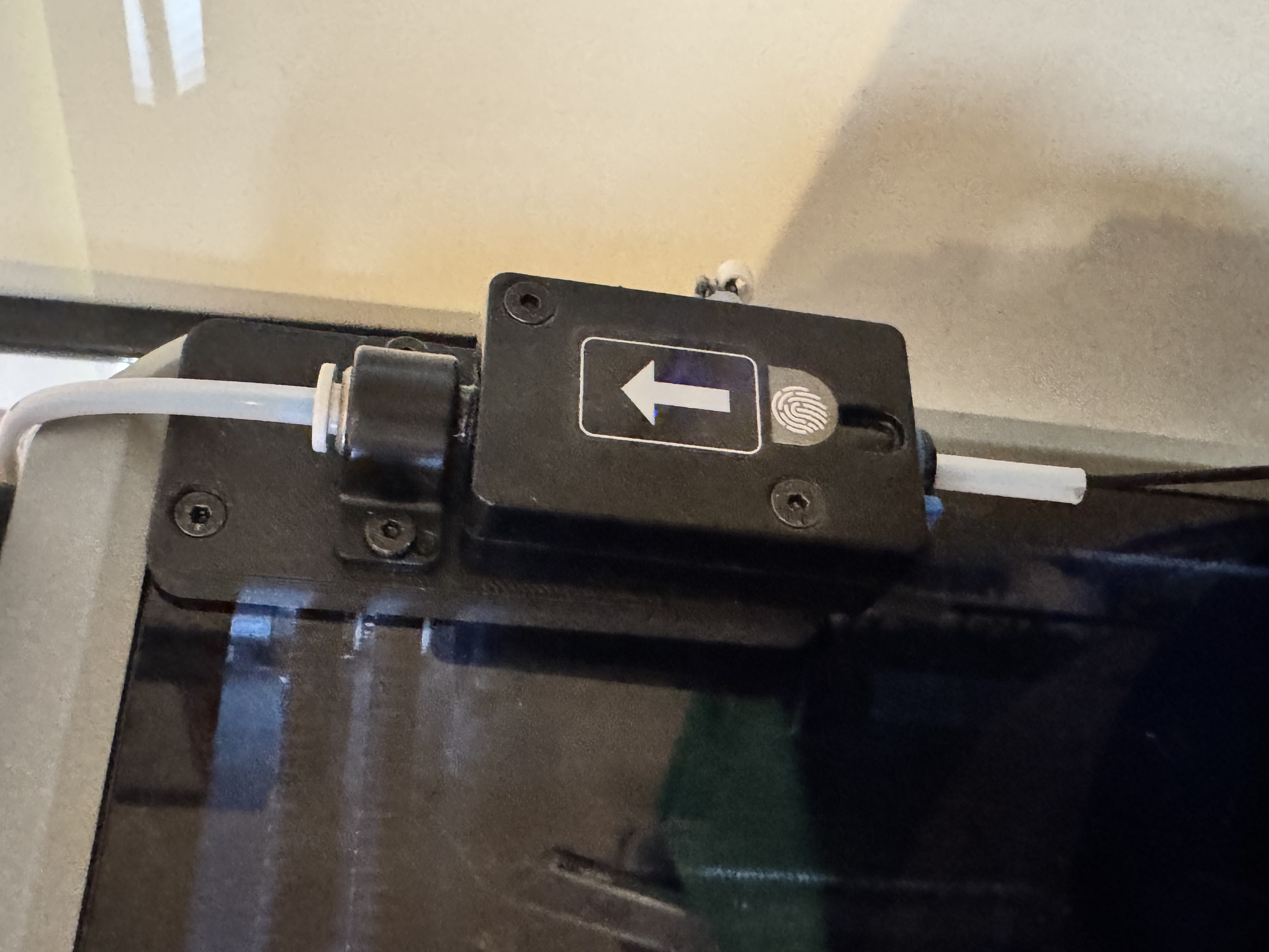 Runout Sensor Mounting Block