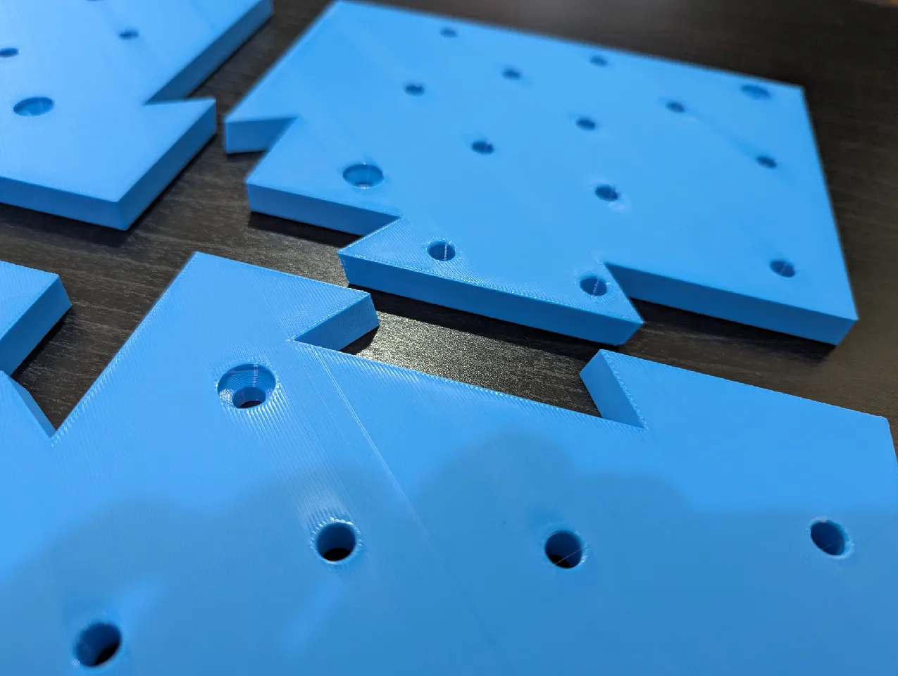 Modular Printable Spoilboard for 3030-PROVer MAX CNC by Thimira