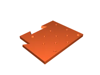 Modular Printable Spoilboard for 3030-PROVer MAX CNC by