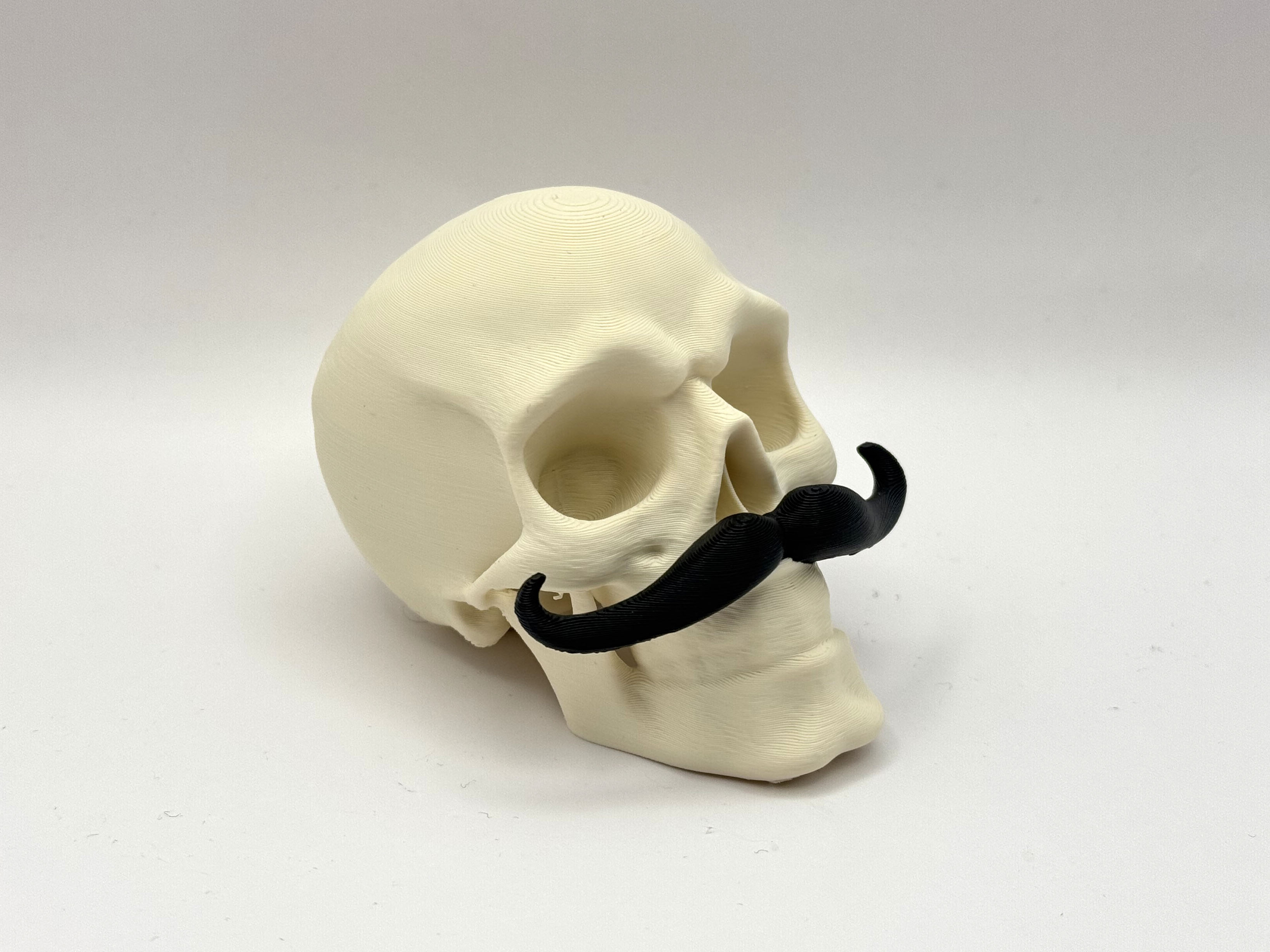 Mustachioed Skull