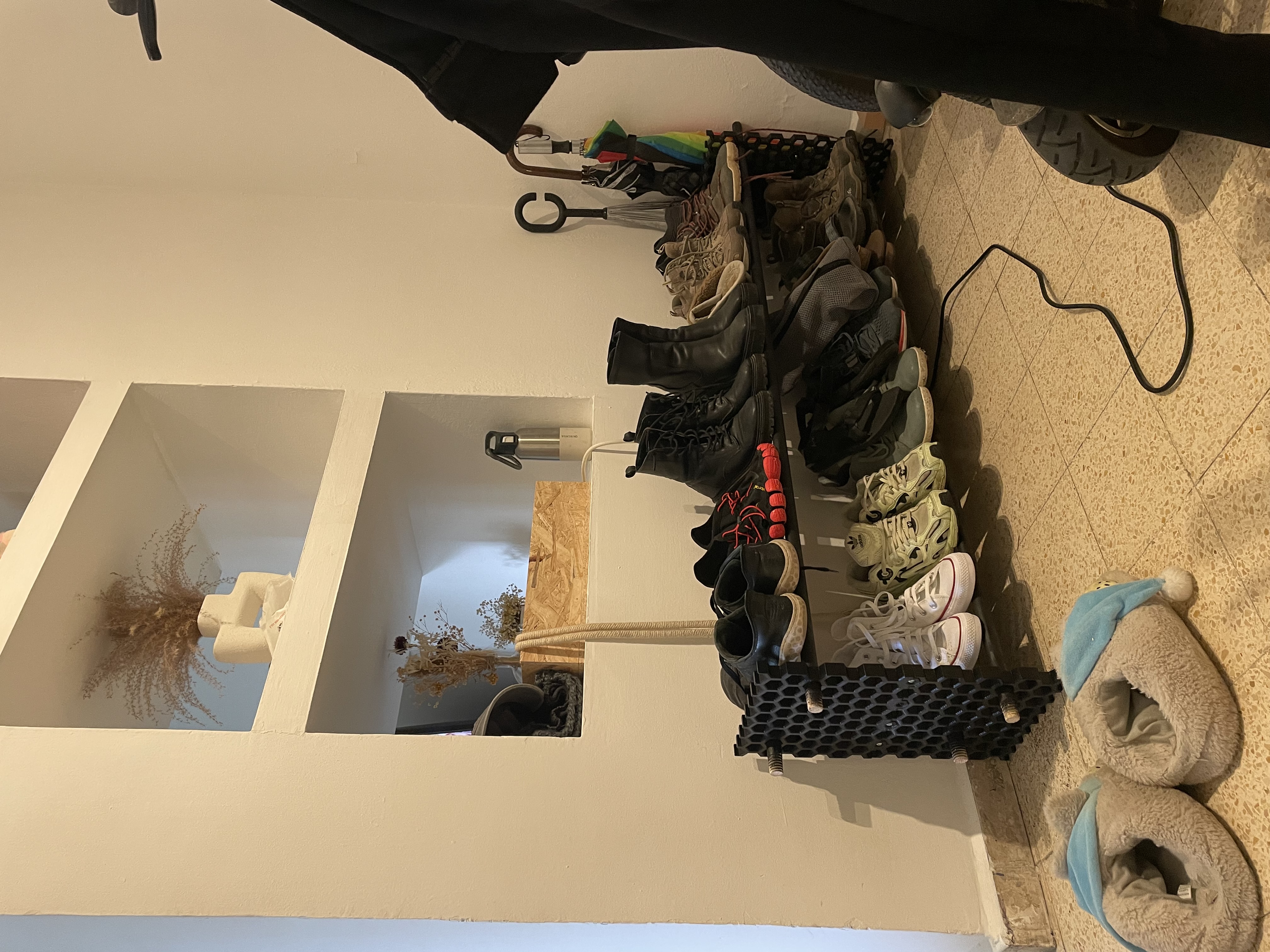 Modular Hexagonal Organizer - Shoe Rack and Spool Holder — miniatura 6