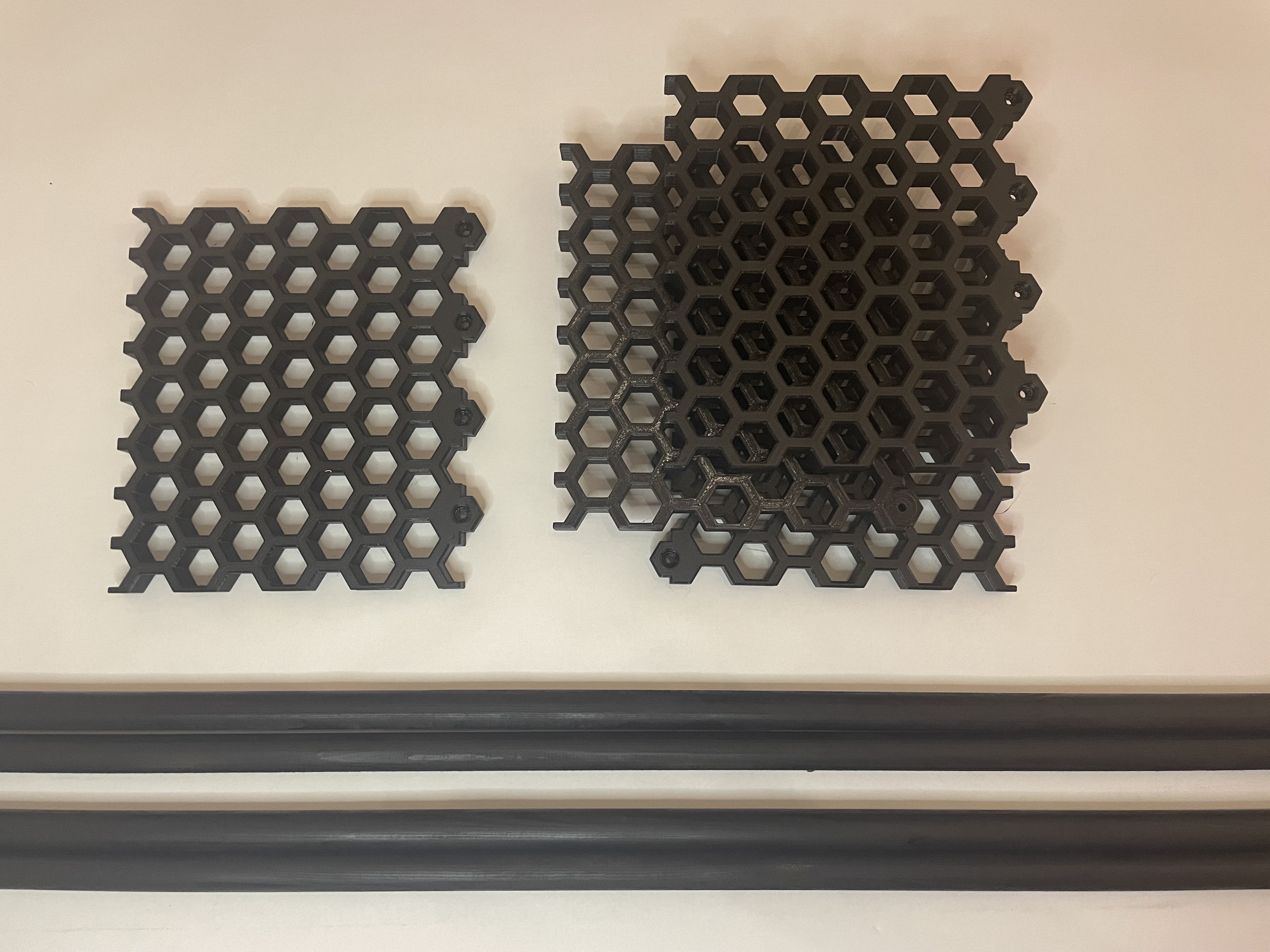 Modular Hexagonal Organizer - Shoe Rack and Spool Holder — miniatura 5