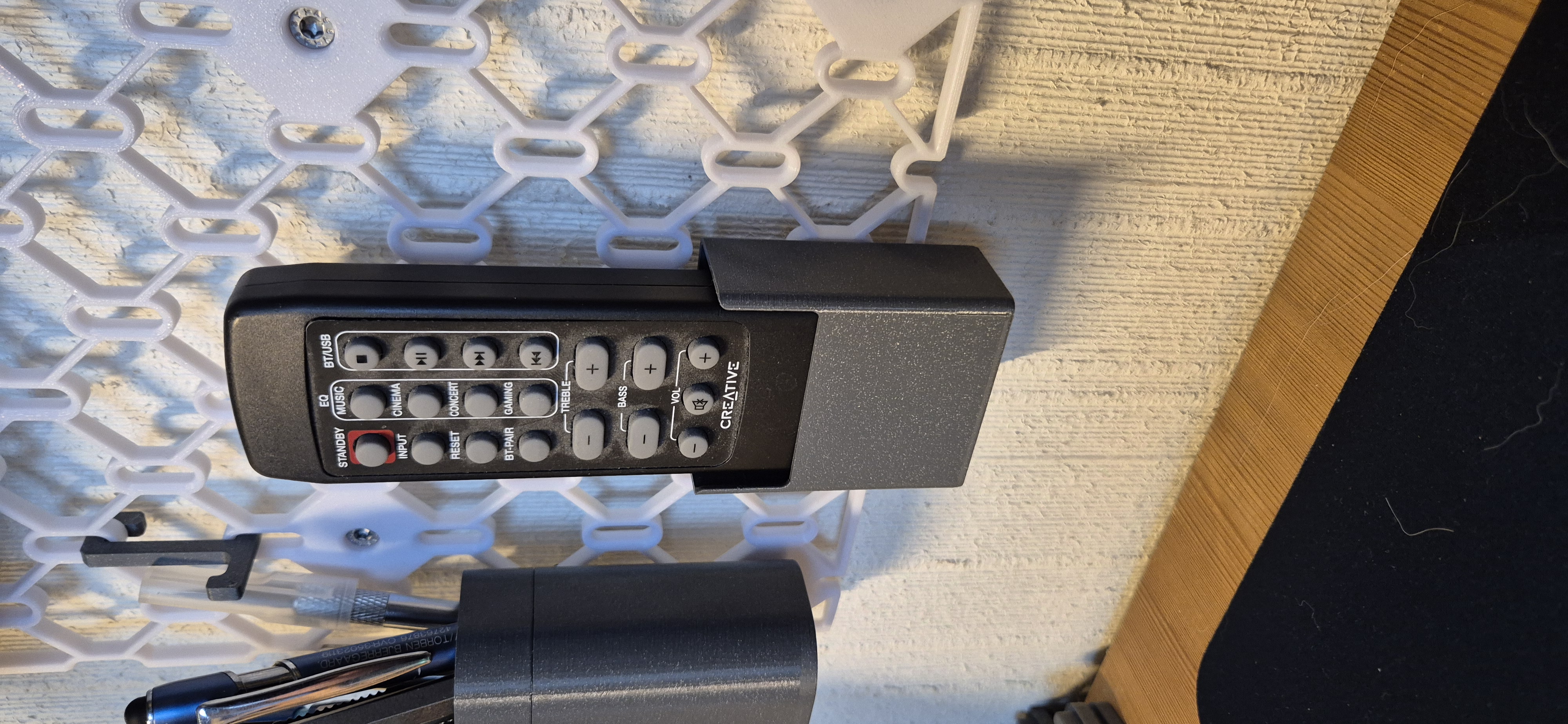 Remote Holder for Skadis/SKÄDIS