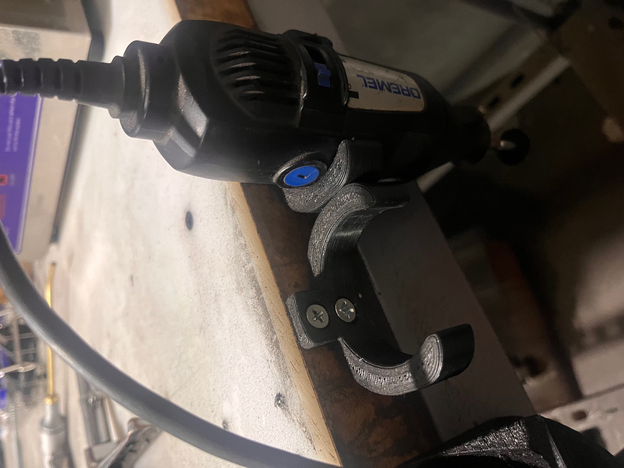 Dremel 200 series benchtop holder
