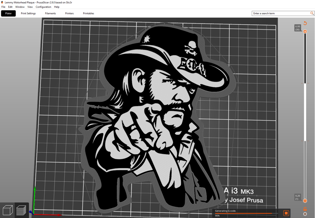 Lemmy Motorhead Plaque — miniatura 2