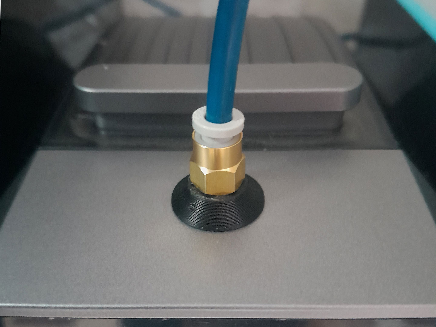 PTFE clip adapter and filament guide for Creality Space Pi/Plus