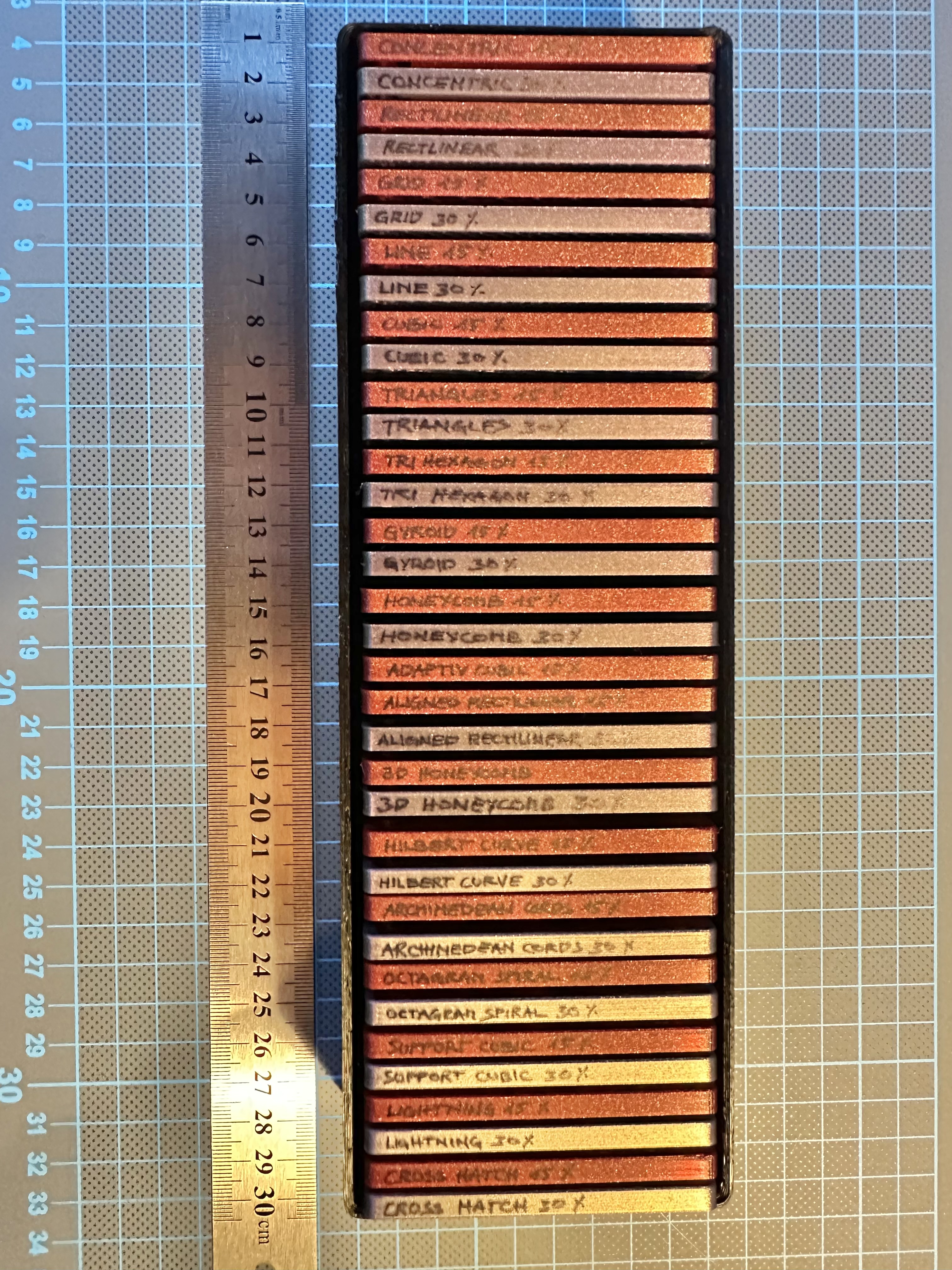 Orca Infill Samples