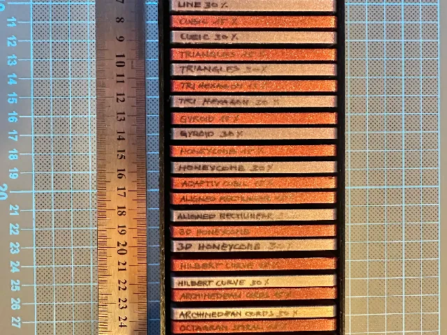 Orca Infill Samples