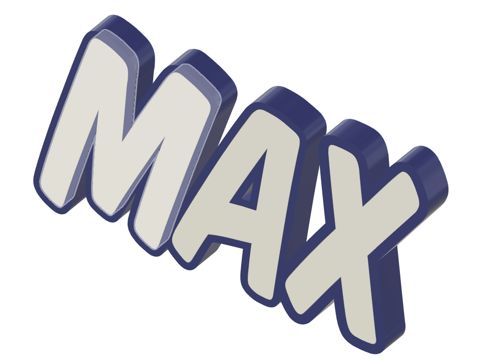 LED Namenslampe "Max"