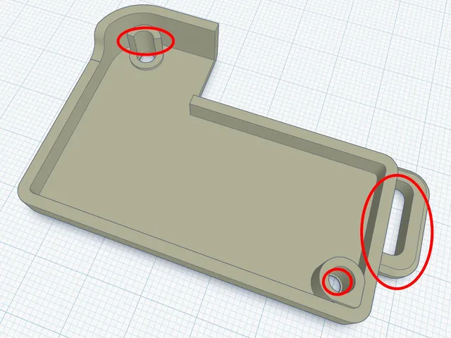 Super small Heltec Lora v3 case for Mestastic (Variant without inserts)