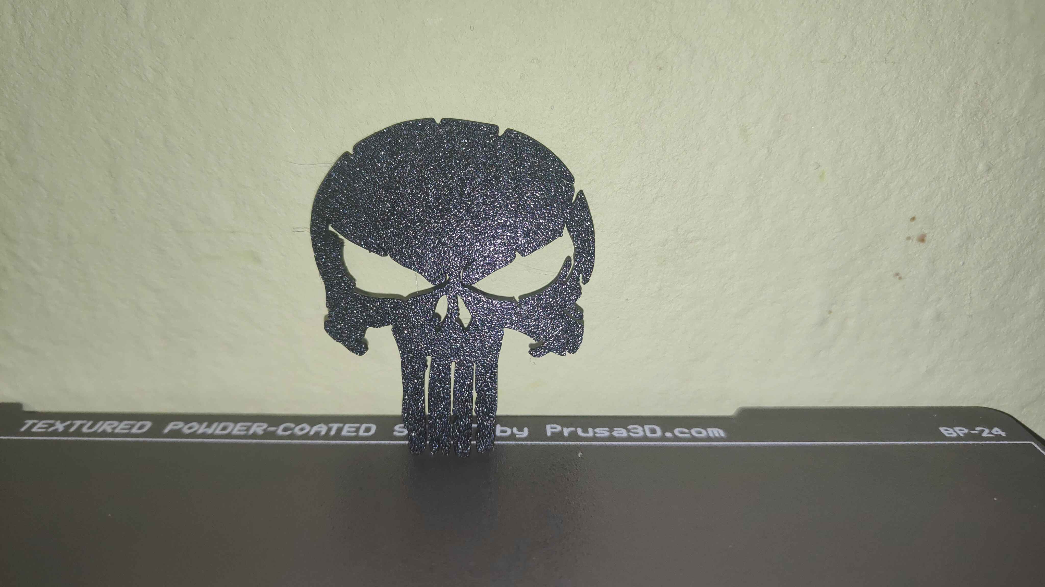 Punisher skull emblem + keychain