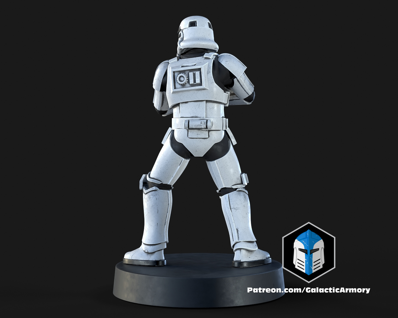 Miniatura 5 do modelo 3D Stormtrooper Miniature