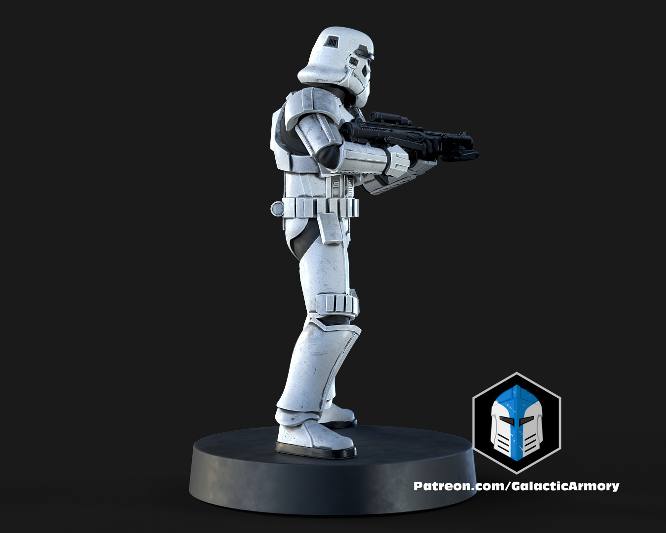 Miniatura 2 do modelo 3D Stormtrooper Miniature