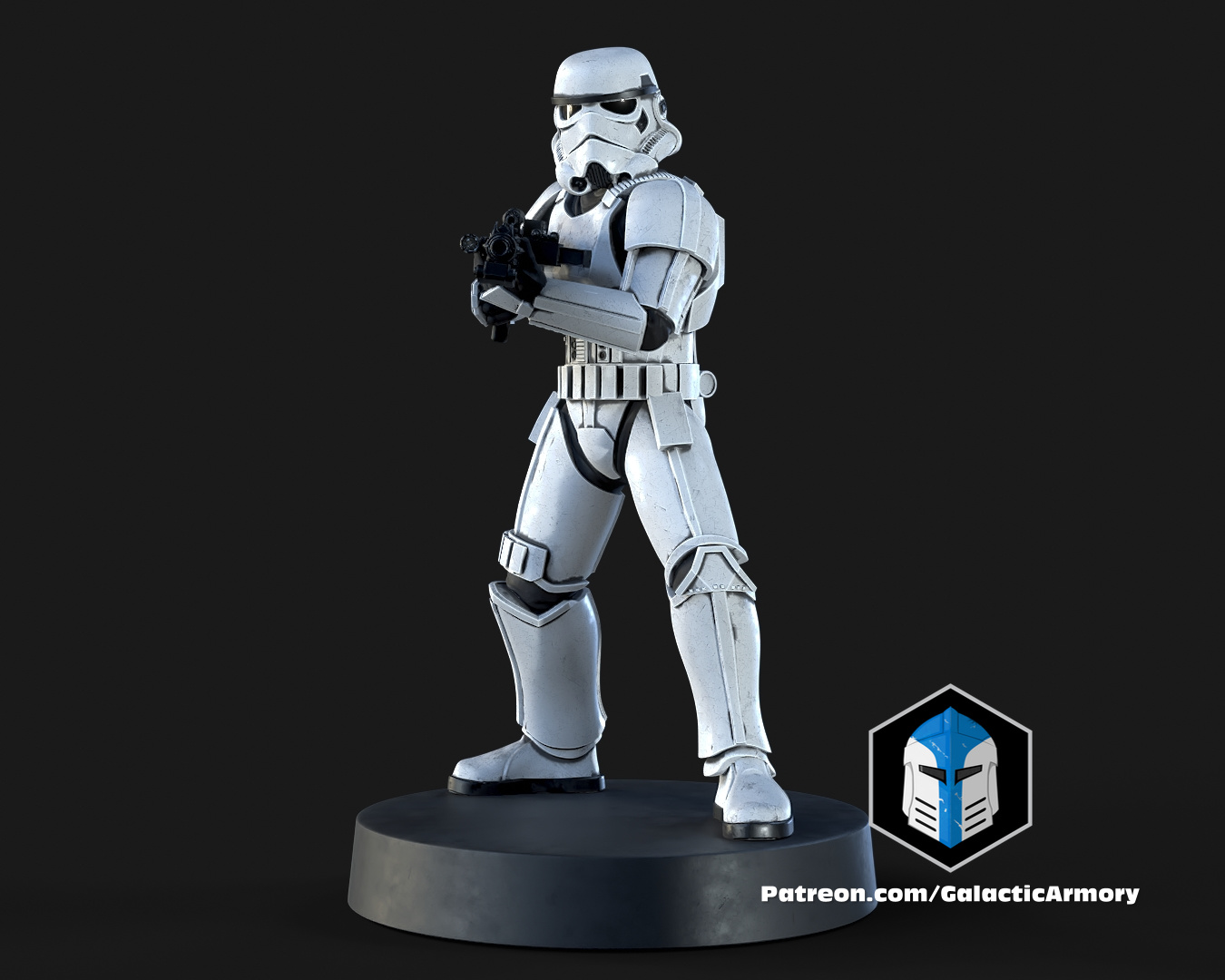 Miniatura 4 do modelo 3D Stormtrooper Miniature