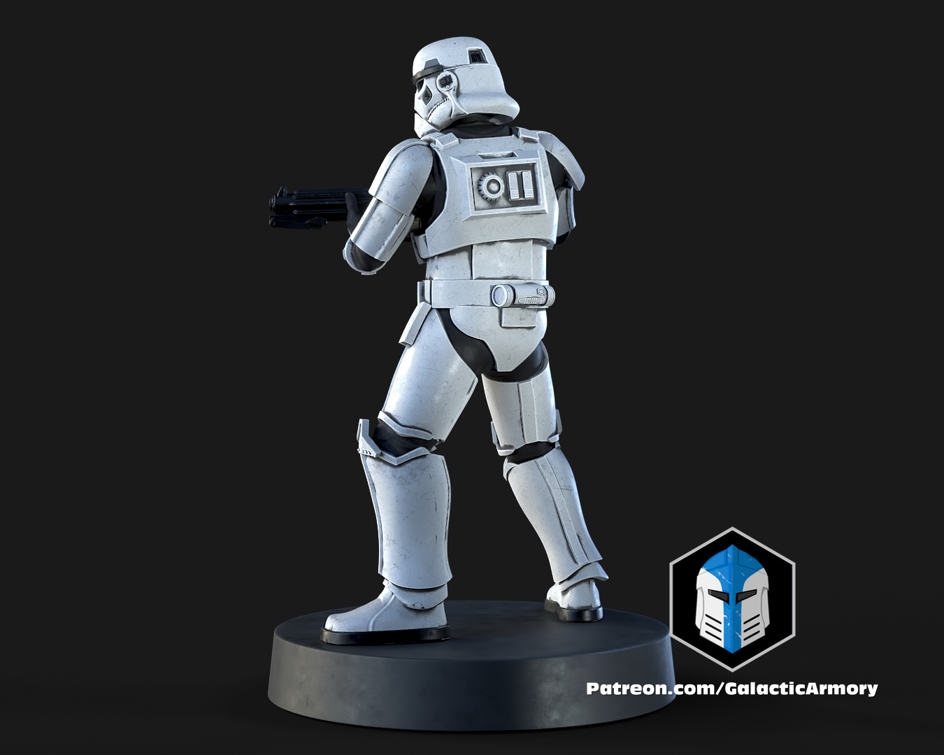 Miniatura 6 do modelo 3D Stormtrooper Miniature