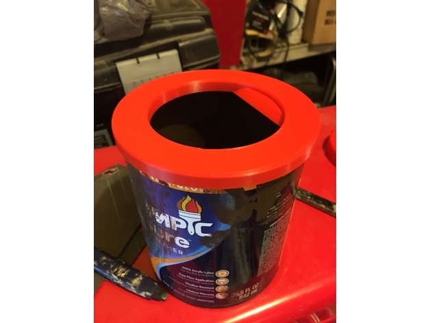 Paint Brush Scraper for Gallon and Quart Paint Can