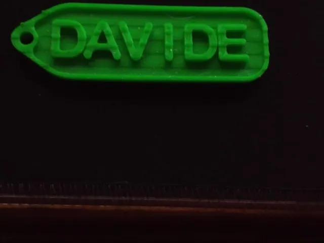 porta chiavi davide