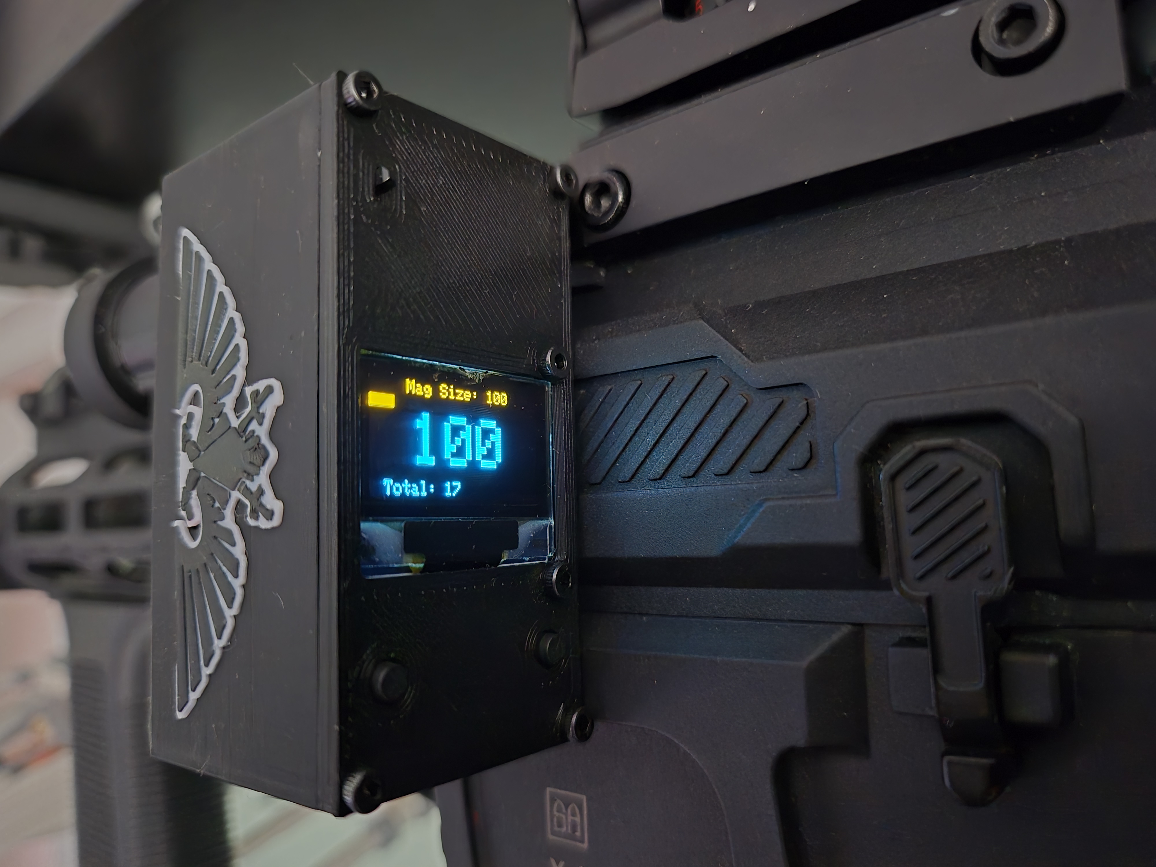 Airsoft ammo counter