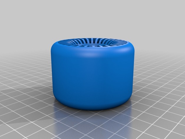 3d printable Skateboard wheel with insert for bearing
